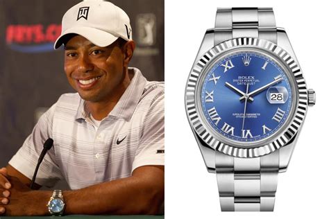 tiger woods rolex